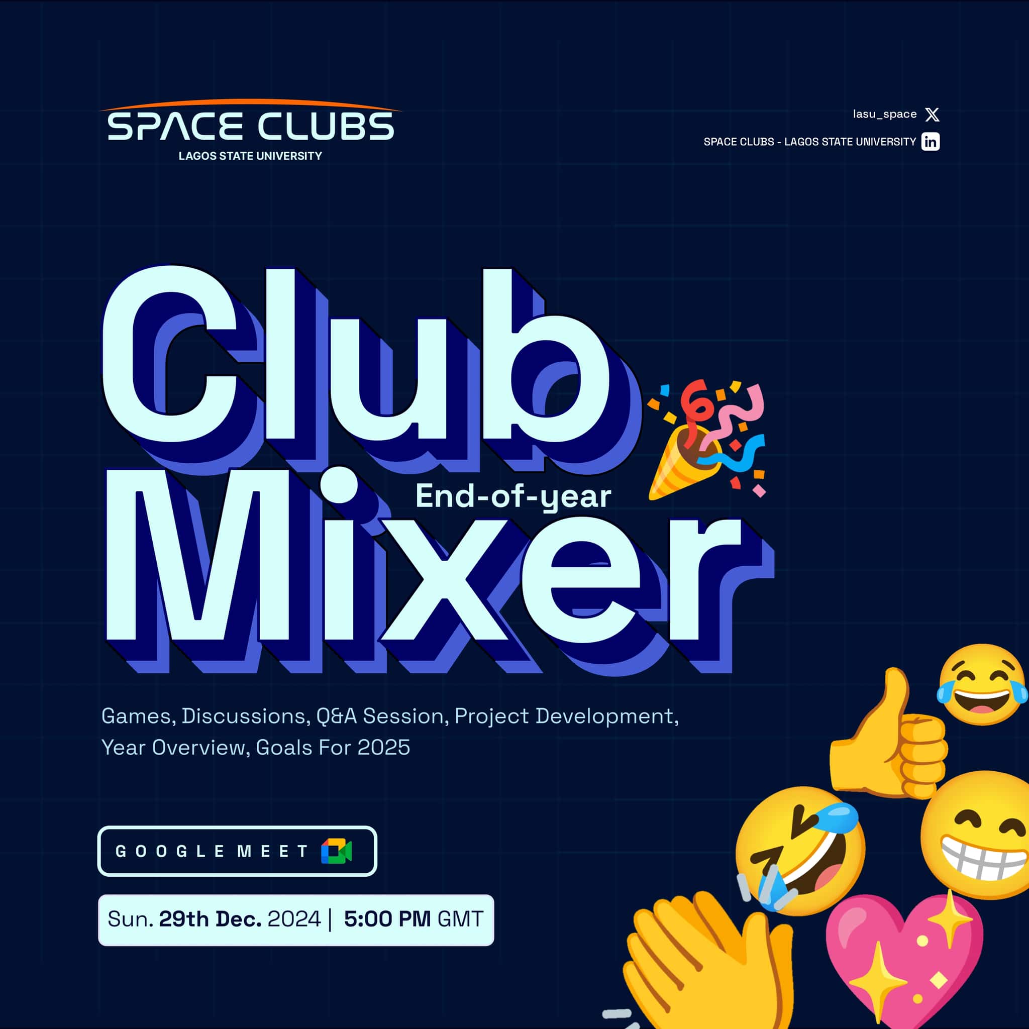 End of The Year Club Mixer